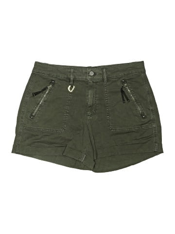 White House Black Market Khaki Shorts (view 1)