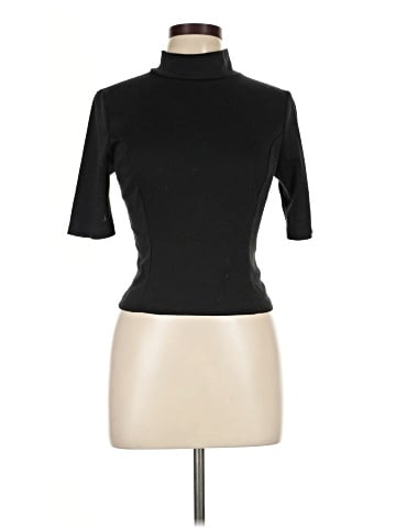 Sparkle & Fade Short Sleeve Turtleneck (view 1)