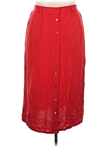 Saks Fifth Avenue Silk Skirt (view 1)