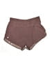 Athleta Solid Brown Athletic Shorts Size S - photo 2