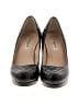 L.K. Bennett Bow Print Argyle Black Heels Size EU 38 - photo 2