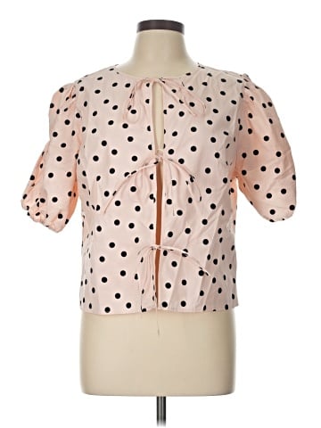 Abercrombie & Fitch Short Sleeve Blouse (view 1)
