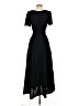 Unbranded 100% Polyester Black Casual Dress Size XS (estimated) - photo 2