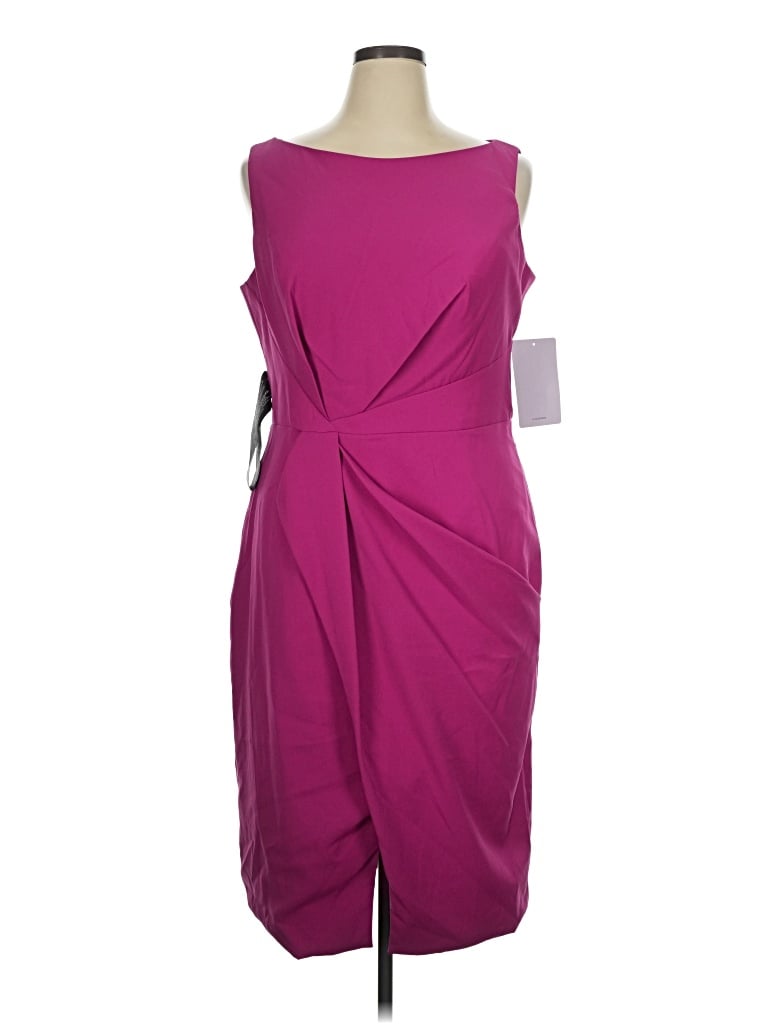 Pre-owned Js Collections Cocktail Dress In Purple