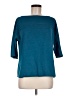 St. John Teal 3/4 Sleeve Top Size M - photo 1