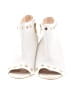 Vince Camuto 100% Leather White Heels Size 8 - photo 2