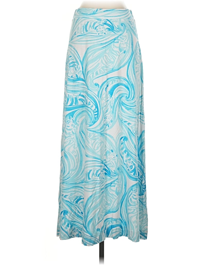 Pre-owned Lilly Pulitzer Formal Skirt In Blue