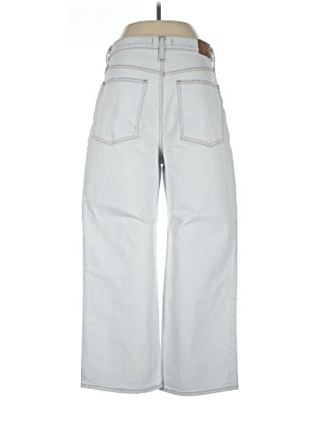 Madewell The Perfect Vintage Wide-Leg Crop Jean in Edmunds Wash (view 2)