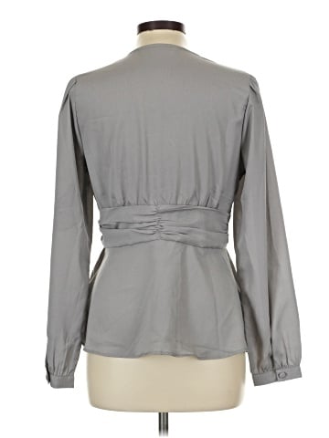 eShakti Long Sleeve Blouse (view 2)