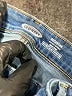 Old Navy Solid Blue Jeans Size 12 - photo 7