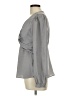 eShakti 100% Polyester Gray Long Sleeve Blouse Size 12 - photo 5