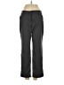 Lee 100% Polyester Solid Gray Casual Pants Size 4S Petite - photo 1