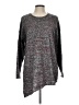 Purejill Gray Pullover Sweater Size Lg Petite - photo 1