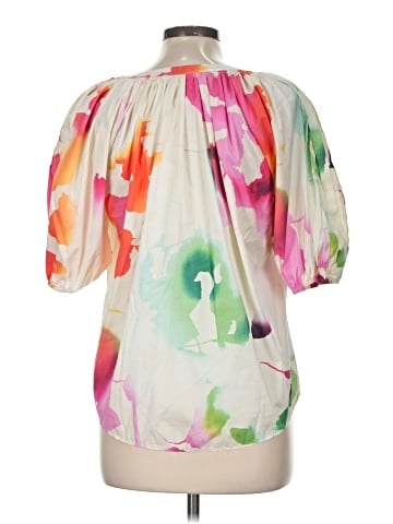 Diane von Furstenberg Short Sleeve Blouse (view 2)