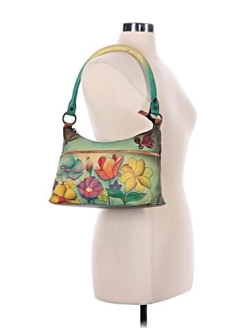 Anuschka Leather Shoulder Bag (view 2)