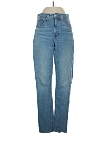 Madewell The Perfect Vintage Jean in Bainton Wash: Raw-Hem Edition (view 1)
