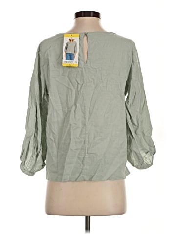 Matty M 3/4 Sleeve Blouse (view 2)