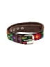 Assorted Brands Paisley Brown Leather Belt Size XS - photo 1