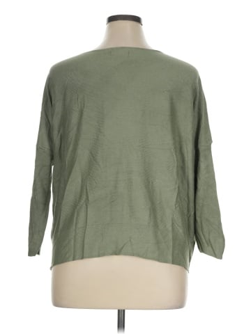 MADE IN ITALY 3/4 Sleeve Top (view 2)