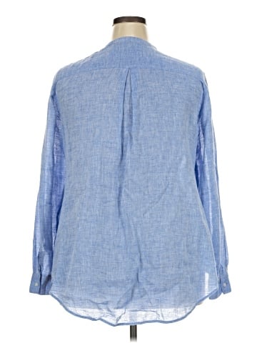 Lane Bryant Long Sleeve Button-Down Shirt (view 2)