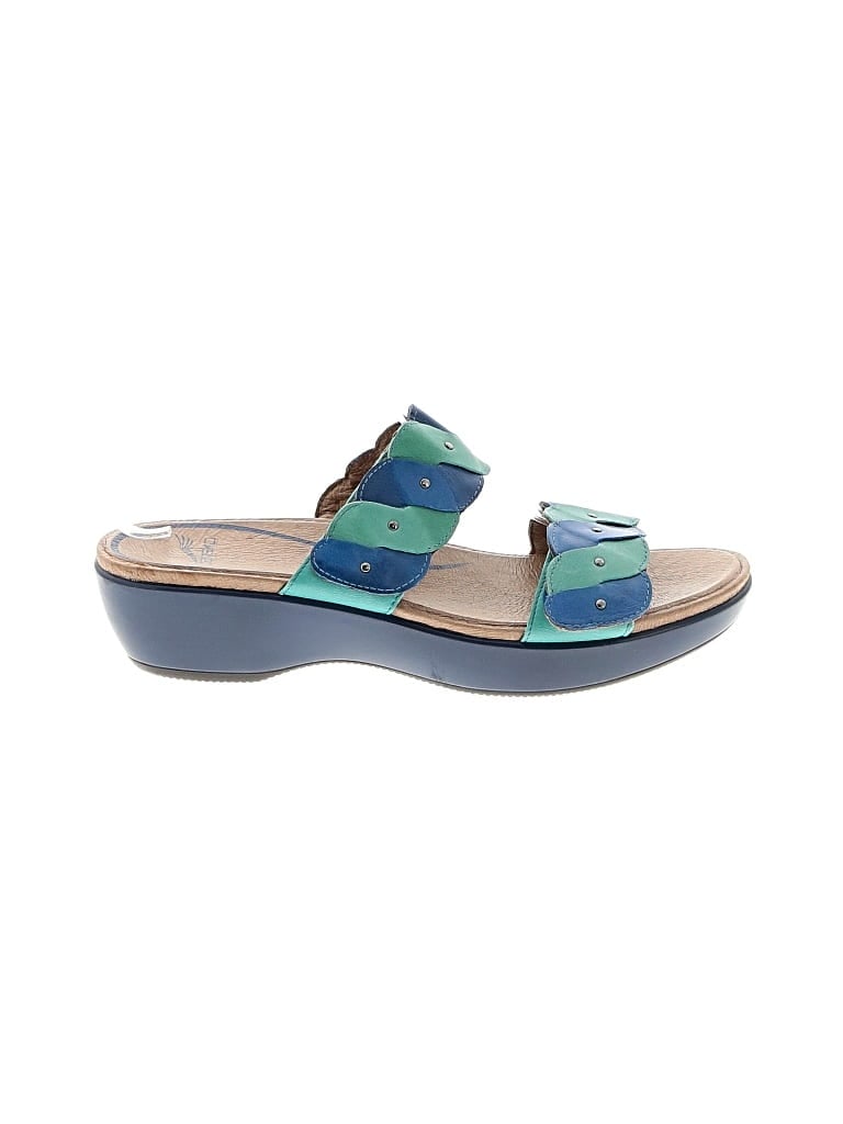 Pre-owned Dansko Sandals In Blue