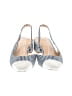 Veronica Beard Stripes Blue Heels Size 5 1/2 - photo 2