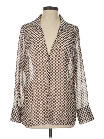 Abercrombie & Fitch Long Sleeve Blouse (view 1)
