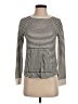 Rewind Stripes Ivory Pullover Sweater Size S - photo 1