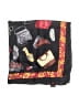 Brighton 100% Silk Print Gray Black Silk Scarf One size - photo 2