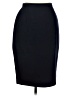 Unbranded 100% Wool Solid Black Wool Skirt Size 8 - photo 1