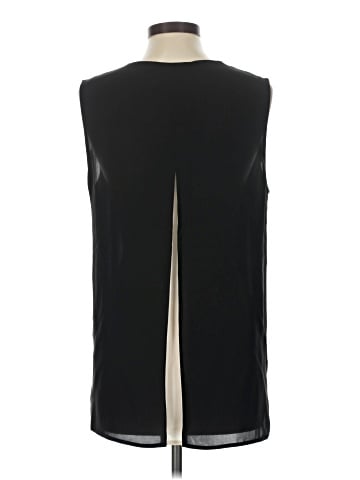 Vince. Sleeveless Silk Top (view 2)