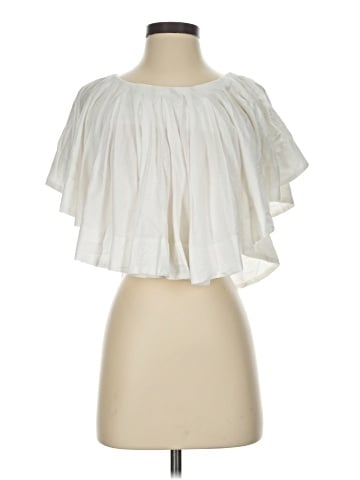 Maeve by Anthropologie Short Sleeve Blouse (view 1)