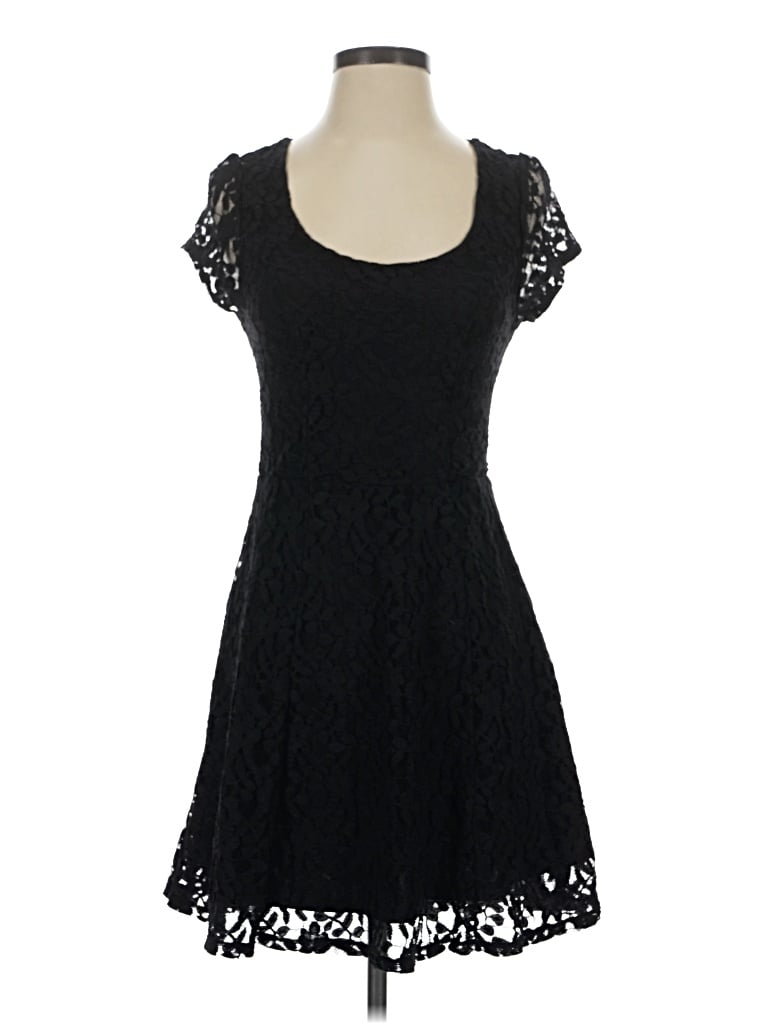 Pre-owned Kimchi Blue Cocktail Dress In Black