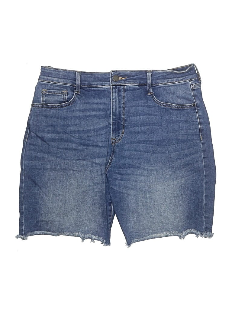 Pre-owned Nine West Denim Shorts In Blue