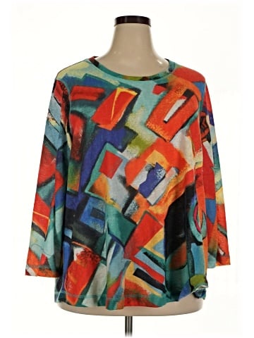 Ali Miles 3/4 Sleeve Top (view 1)