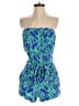 Lilly Pulitzer 100% Rayon Paisley Blue Romper Size S - photo 1