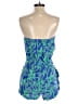 Lilly Pulitzer 100% Rayon Paisley Blue Romper Size S - photo 2