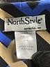 North Style Graphic Blue Cocktail Dress Size 8 - photo 7