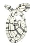 Unbranded Plaid Ivory Scarf One size - photo 1