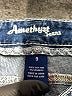Amethyst Jeans Hearts Blue Jeans Size 9 - photo 4