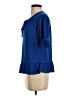 CeCe Blue Short Sleeve Blouse Size S - photo 5