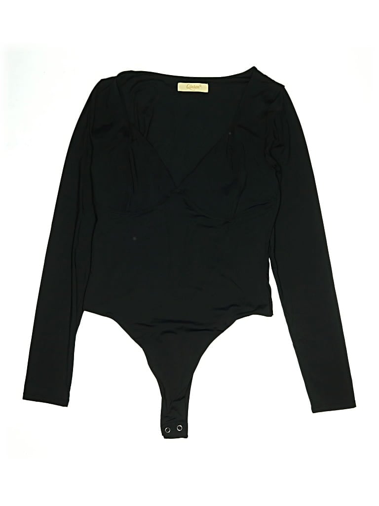 Pre-owned Tinsel Bodysuit In Black