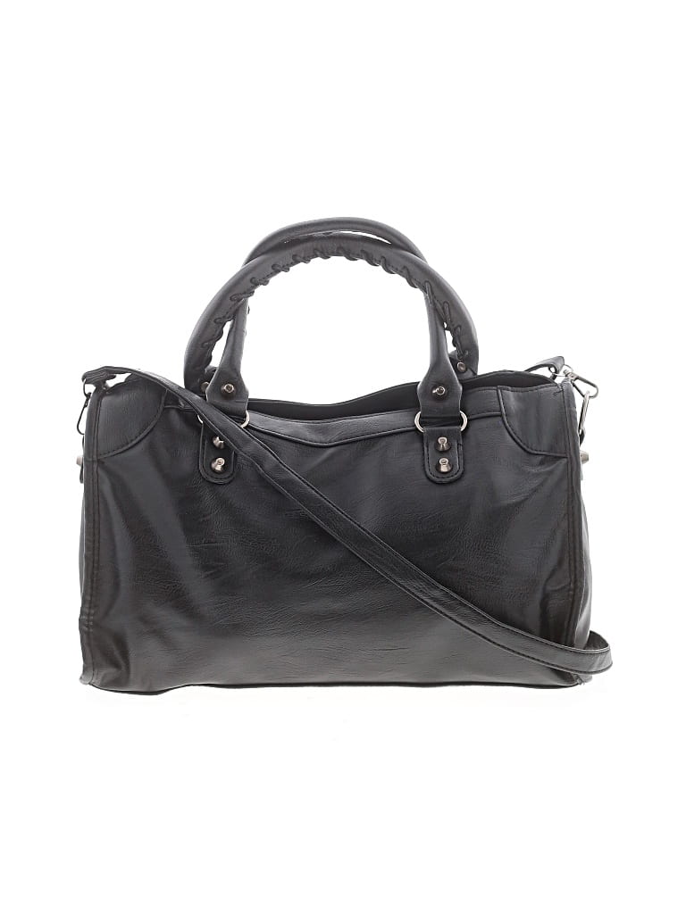 Pre-owned Unbranded Satchel In Black