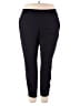 Tek Gear Solid Black Active Pants Size XXL - photo 1