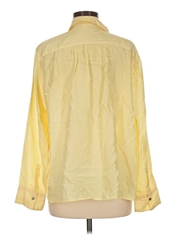 Pomandere 3/4 Sleeve Silk Top (view 2)