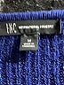 INC International Concepts Metallic Blue Pullover Sweater Size M - photo 7