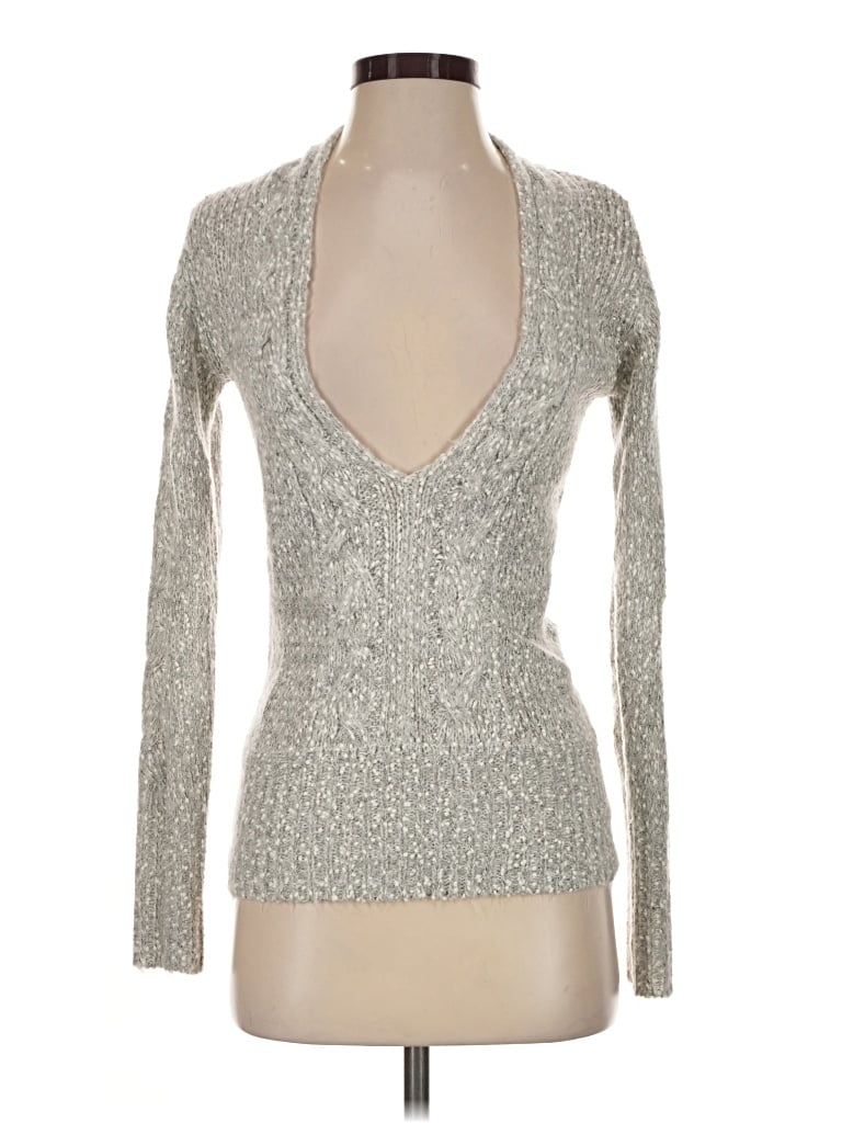 Pre-owned Maurices Pullover Sweater In Silver