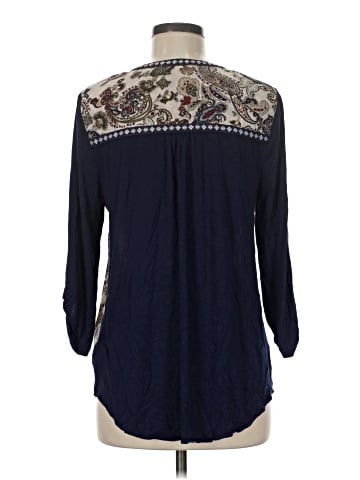 Black Rainn 3/4 Sleeve Blouse (view 2)