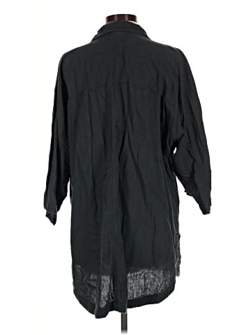H&M 3/4 Sleeve Button-Down Shirt (view 2)