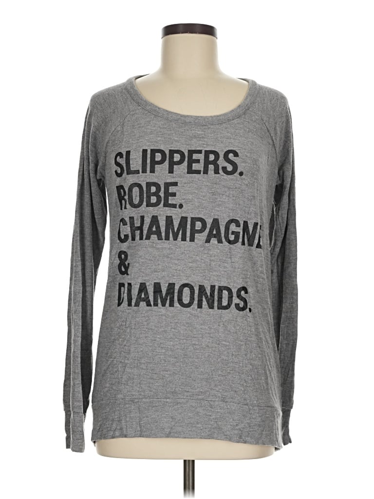 Pre-owned Chaser Sweatshirt In Silver